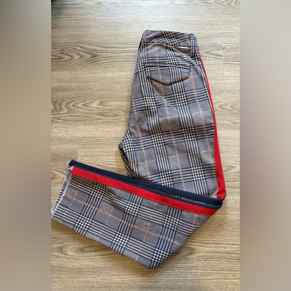 MOTHER Plaid Patterned Fabric